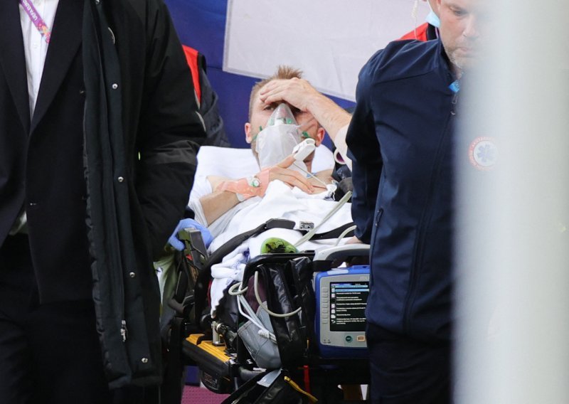 Christian Eriksen se srušio na terenu i zabrinuo cijeli svijet; liječnici ga fantastičnom intervencijom probudili i spasili mu život nakon duge borbe