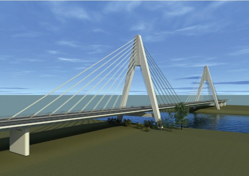 Most na Dravi od milijardu kuna stršat će nad nepostojećom akumulacijom