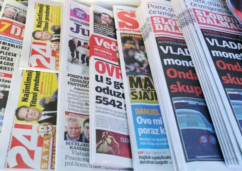 Uskrsnuće Slobodne Dalmacije, ostale novine i dalje u mukama