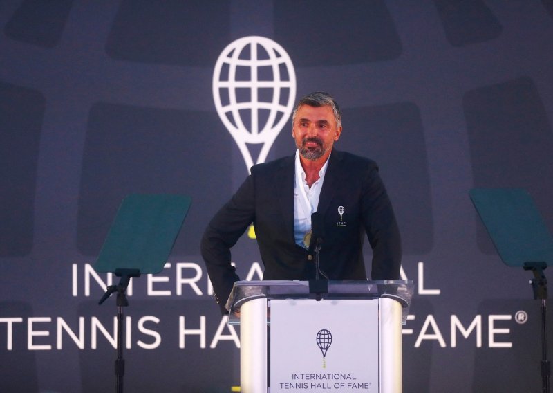 Gorana Ivaniševića u tenisku Kuću slavnih uveo njegov dječački idol; legendarni Hrvat održao govor koji će se dugo pamtiti