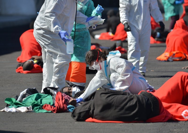 Tragedija na Sredozemlju; utopilo se najmanje 57 migranata