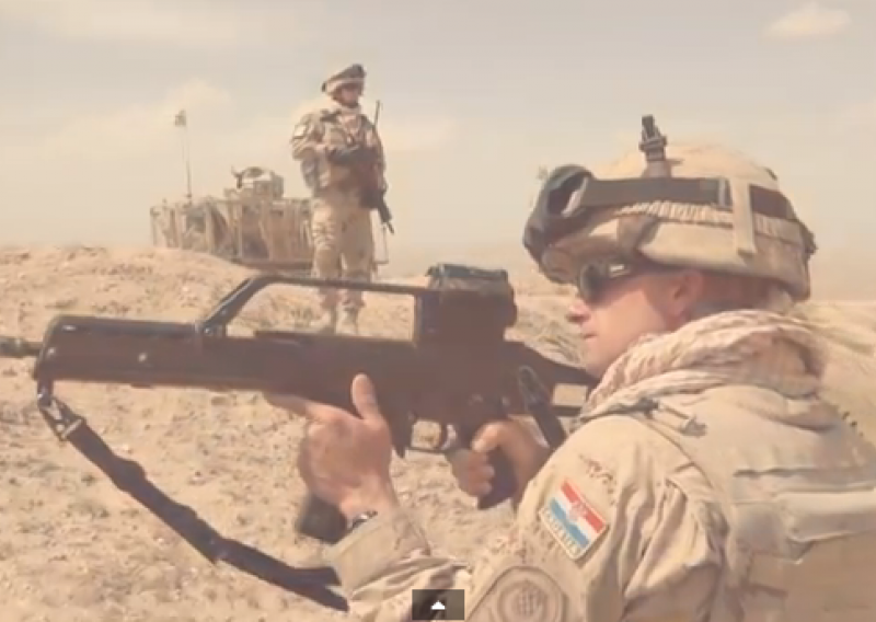 Kratki film o hrvatskim vojnicima u Afganistanu