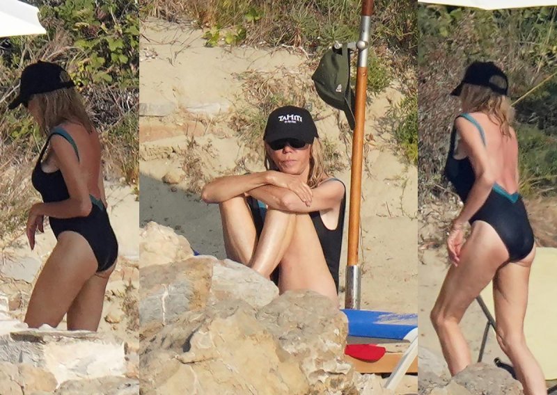 Brigitte Macron uživa na plaži, a vitku liniju istaknula je elegantnim kupaćim kostimom