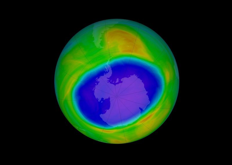 Ozonska rupa na južnoj hemisferi premašuje veličinu Antarktike
