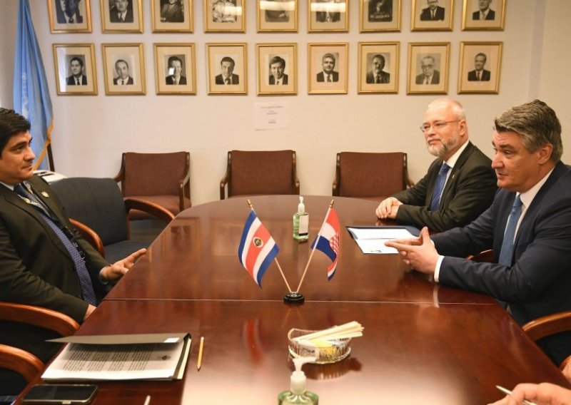 Milanović u New Yorku razgovarao s predsjednikom Kostarike