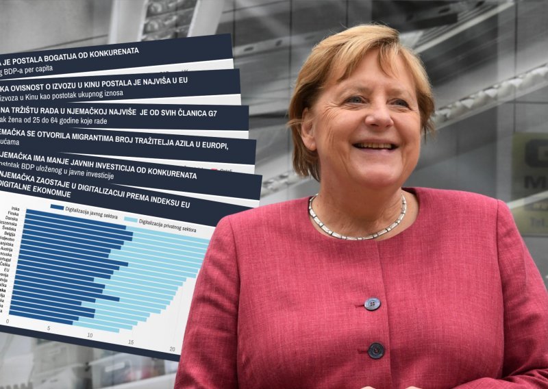 Vladavina Angele Merkel u brojkama: Nijemci sve bogatiji, industrija procvjetala, sve više žena radi, ali ima i nekoliko ključnih stvari kojima se kancelarka nije proslavila