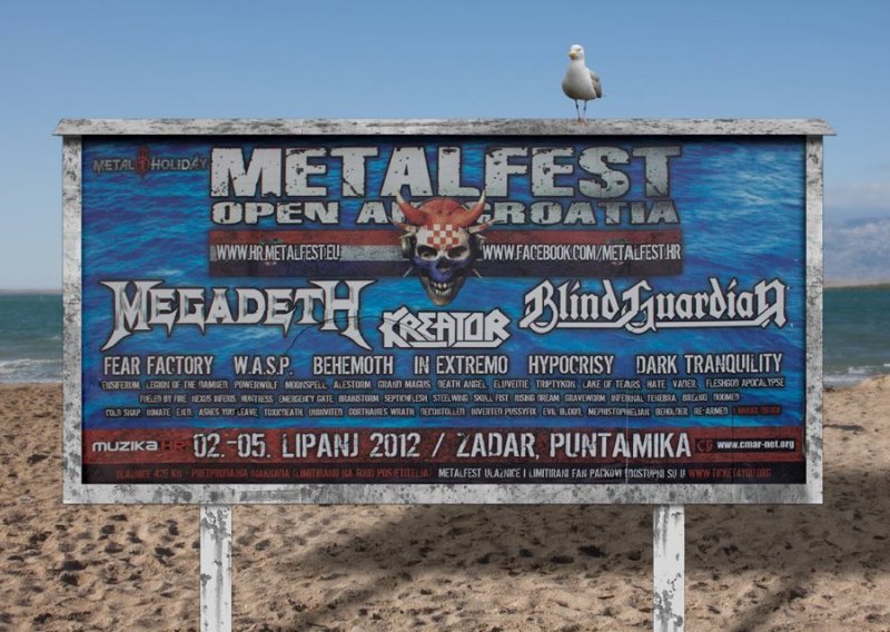 Sve je spremno za prvi Metalfest Croatia u Zadru