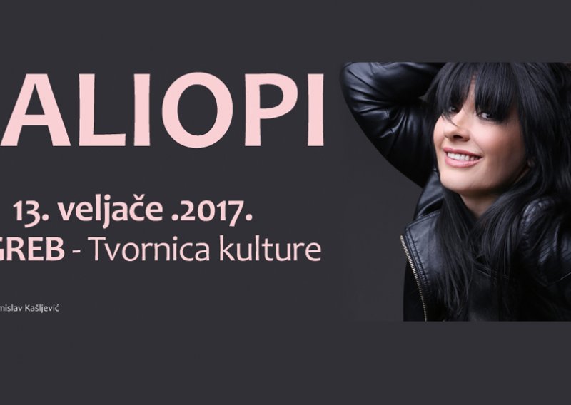 Makedonska glazbena diva Kaliopi 13.2. u Tvornici kulture
