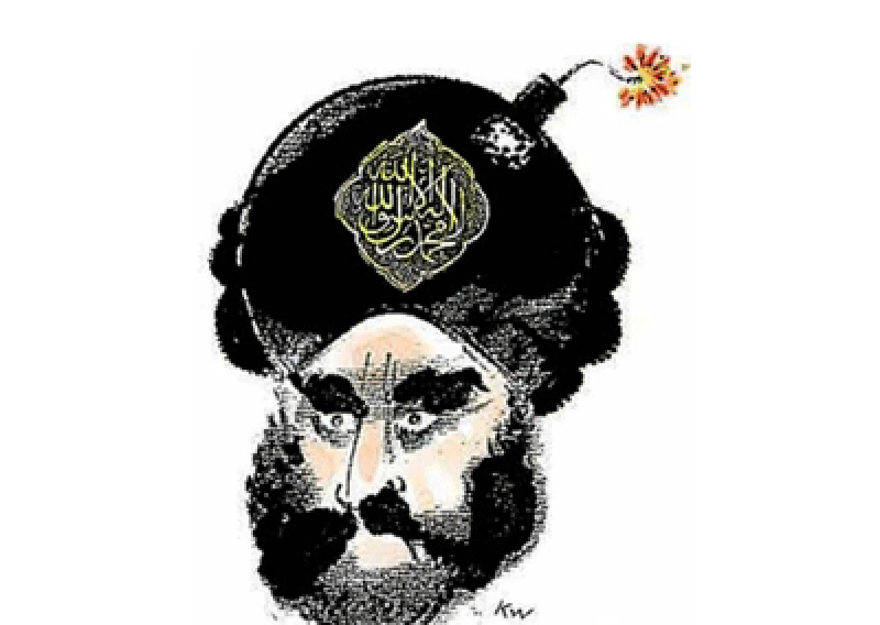 Spriječen napad na autora Muhamedove karikature