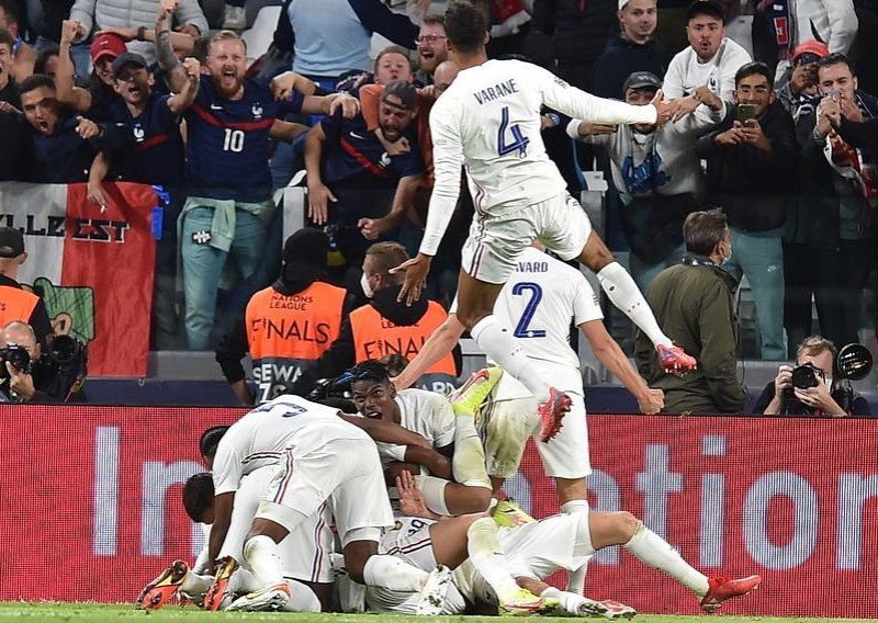 [FOTO] Francuska rijetko viđenim preokretom šokirala Belgiju i izborila finale Lige nacija, Hernadez zabio u 90. minuti za neviđeno slavlje