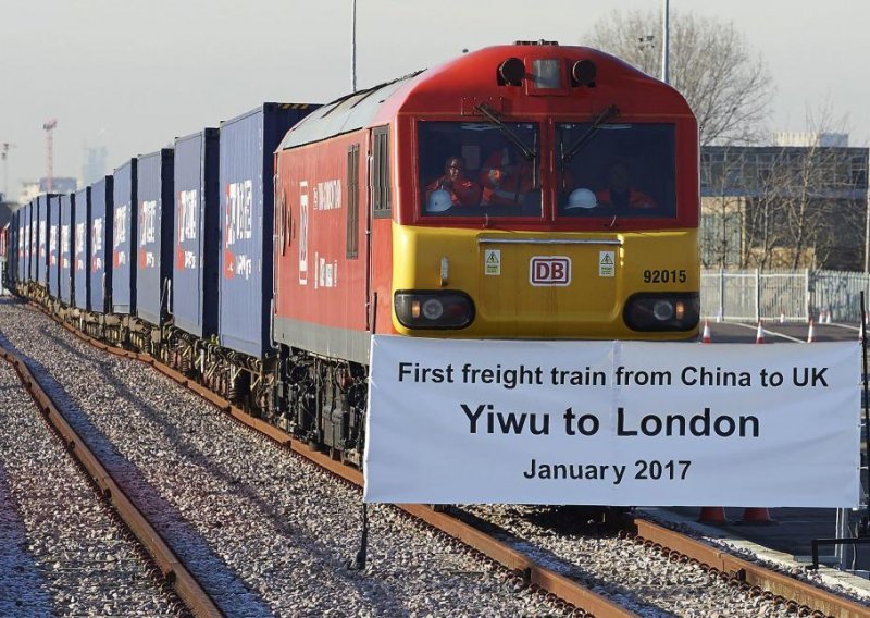 U London stigao prvi teretni vlak iz Pekinga