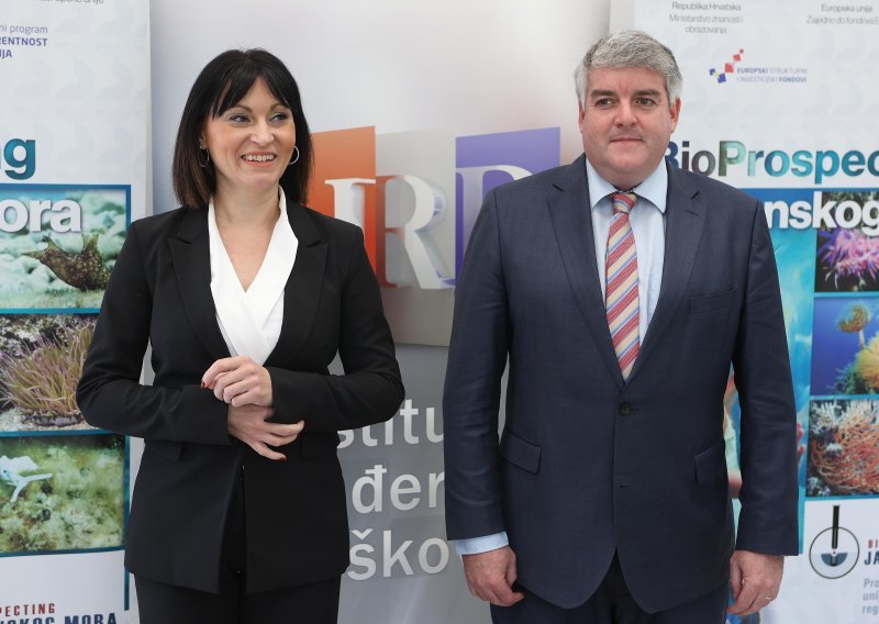 [FOTO] Ministrica Tramišak na IRB-u razgovarala o projektu O-ZIP vrijednom 72 milijuna eura