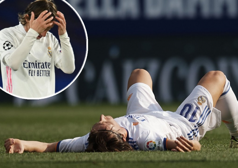 [VIDEO] Luka Modrić nije igrao jer je ozlijeđen! U Realu tvrde da mu nije ništa, ali ove snimke govore drukčije