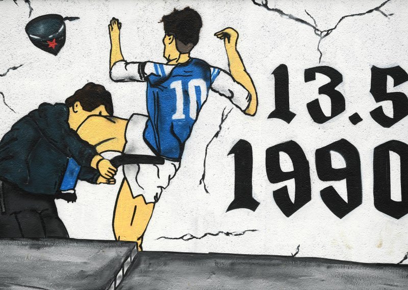 Sporan je i mural posvećen Zvonimiru Bobanu i legendarnoj utakmici Dinamo-Crvena Zvezda iz 1990.?