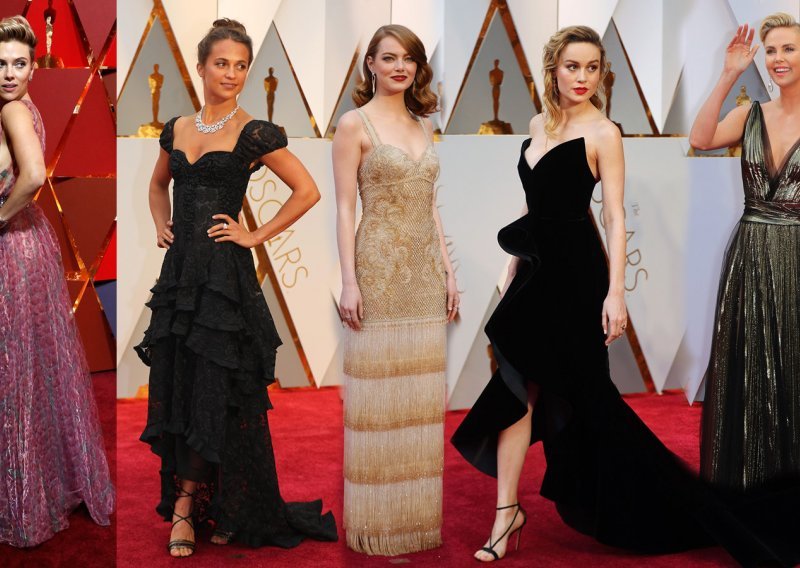 Pogledajte glamurozne haljine s dodjele Oscara
