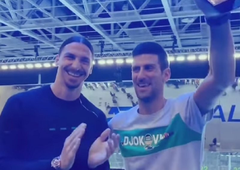 [VIDEO] Đoković i Ibrahimović se družili, a pala je neobična izvedba Zlatanove omiljene pjesme