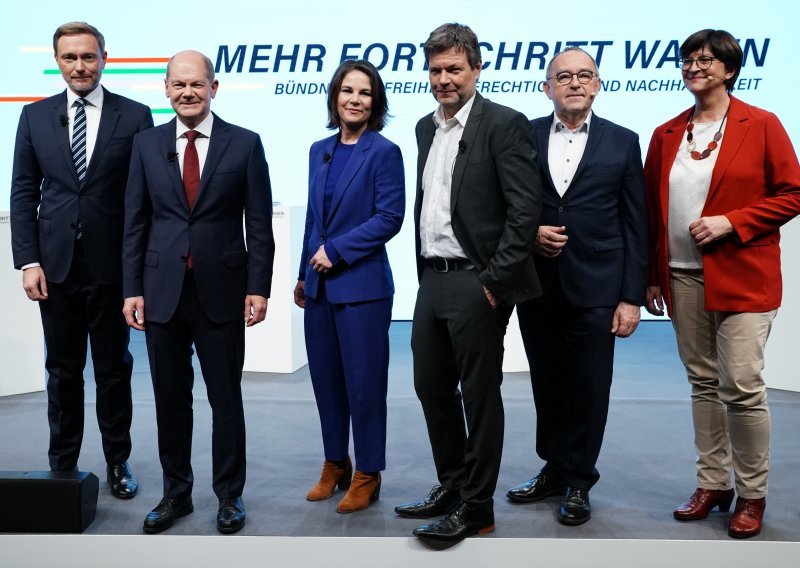 Predstavljen program buduće njemačke koalicijske vlade, fokusu klima i covid