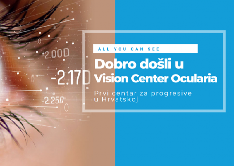 Otvoren prvi Vision Centar u Zagrebu! Naručite se na besplatnu kontrolu dioptrije