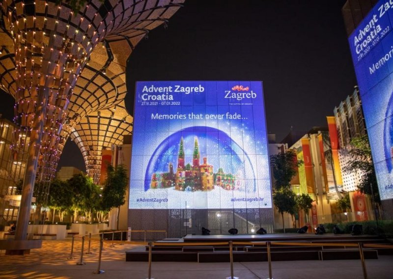 Advent Zagreb predstavlja se na svjetskoj izložbi Expo Dubai: Virtualne igračke, adventske svjetlosne projekcije i haljina Krie Designa kao glavni aduti