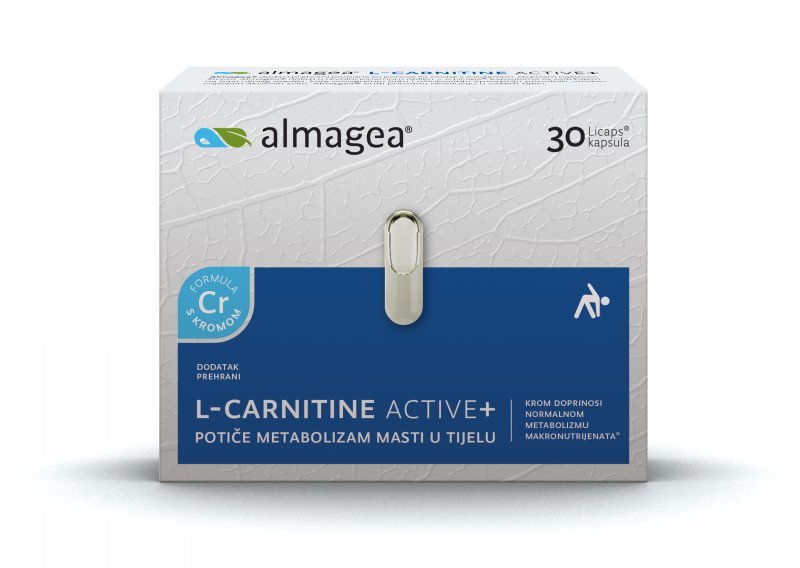 Poklanjamo Almagea L-Carnitine Active+ kapsule