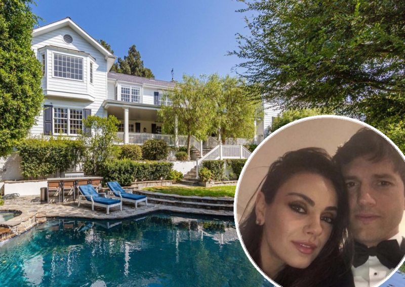 Pronašli su kupca: Zavirite u kuću koju su Mila Kunis i Ashton Kutcher prodali za 10 milijuna dolara