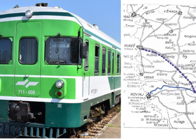 Povratak vlaka u Poreč, ali novom trasom - Južna Parenzana