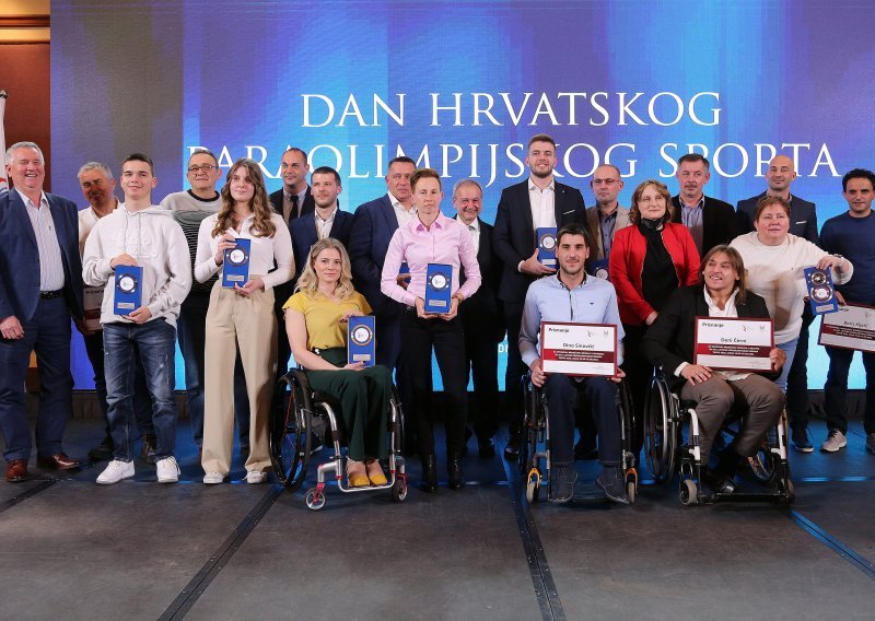[FOTO] Mikela Ristoski i Ivan Mikulić najbolji su hrvatski sportaši s invaliditetom u 2021. godini