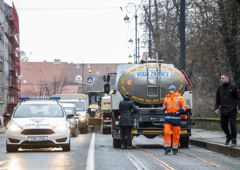 Zbog radova neke ulice u Zagrebu bez vode