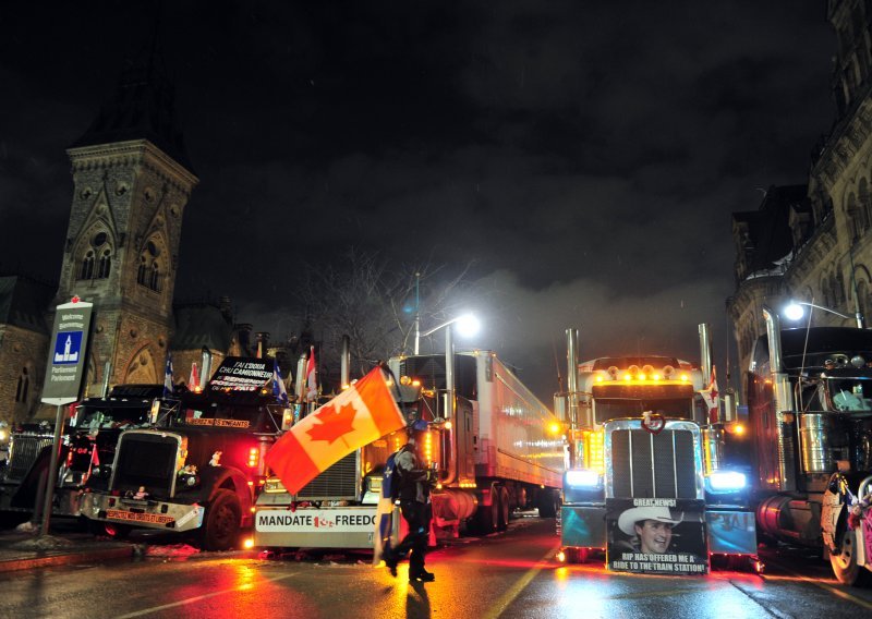 Prosvjedi u Kanadi: 13. dan blokade, raste zabrinutost za gospodarstvo