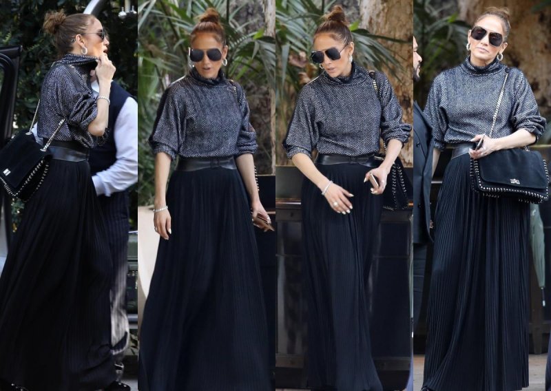 Jennifer Lopez još je jednom očitala modnu lekciju i pokazala kako nositi maksi suknju