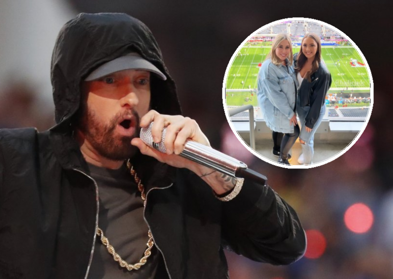 Show na poluvremenu Super Bowla je oduševio, a mnogima su za oko zapele lijepe Eminemove kćeri na tribinama stadiona