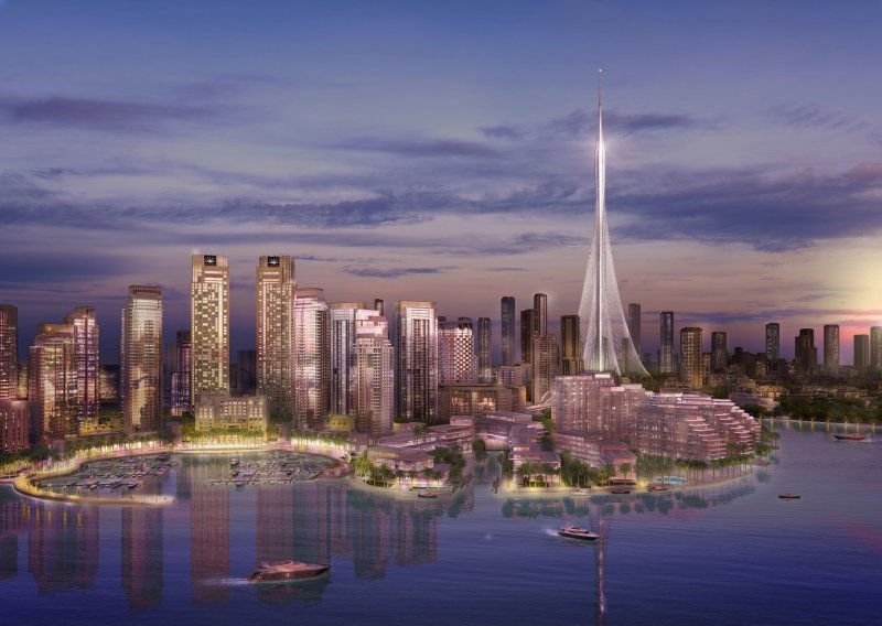 I nakon Dubaija Dubai: Creek Tower bit će visok poput Mosora