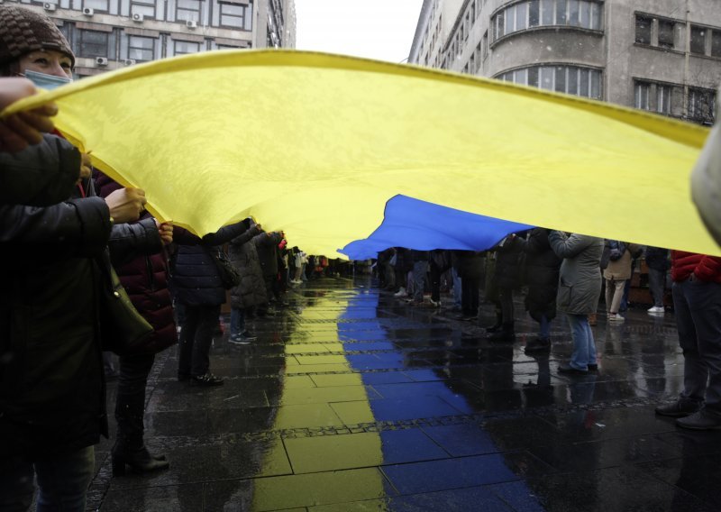 U Beogradu održan proturatni skup podrške Ukrajini