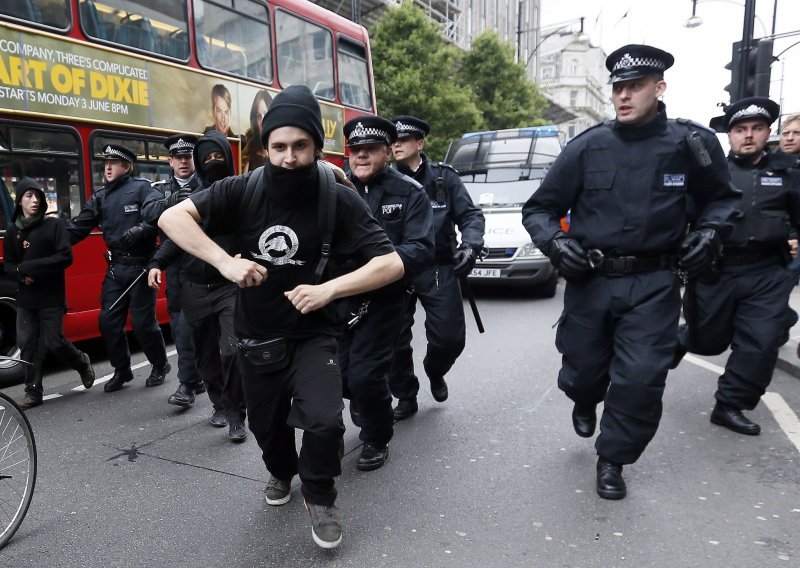 U Londonu uhićeno 57 antikapitalističkih prosvjednika