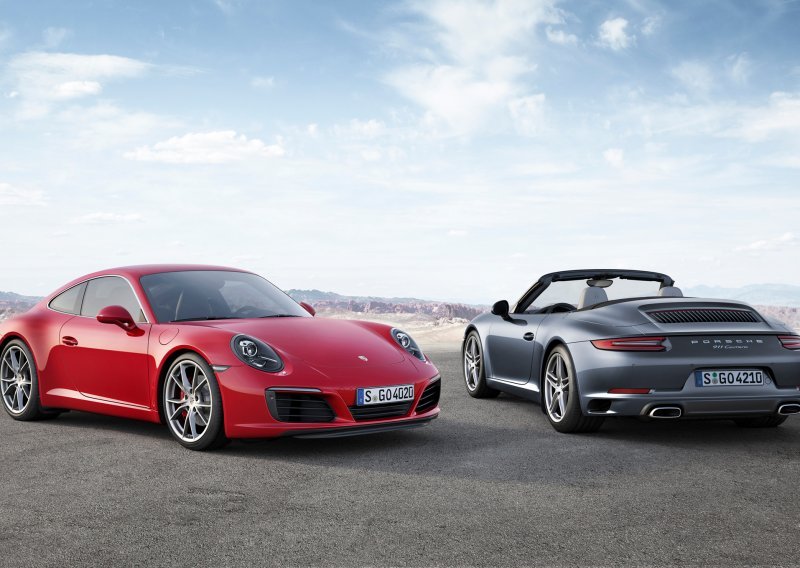 2017 linija Porsche 911 Carrera stiže samo s turbomotorom