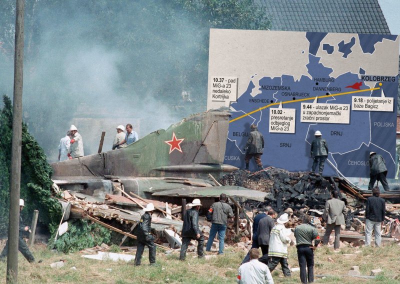 Pad drona na Zagreb podsjeća na slične incidente: Sjećate li se kad je sovjetski MiG-23 preletio čak tri zemlje i usmrtio farmera u Belgiji?
