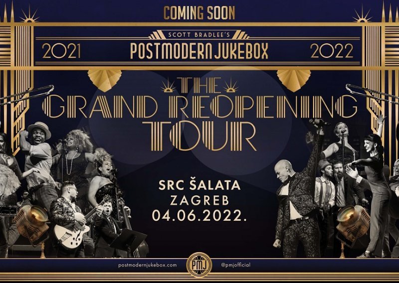 Vodimo vas na koncert Postmodern Jukeboxa na zagrebačkoj Šalati