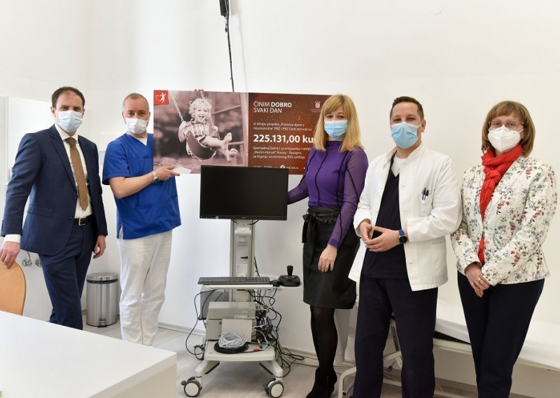 PBZ Grupa donirala suvremeni EEG uređaj Specijalnoj bolnici za ortopediju i rehabilitaciju 'Martin Horvat' Rovinj – Rovigno