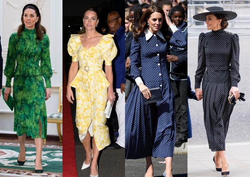 Kate Middleton ne krije modnu opsesiju: Efektne haljine ove dizajnerice postale su njezin omiljeni odabir