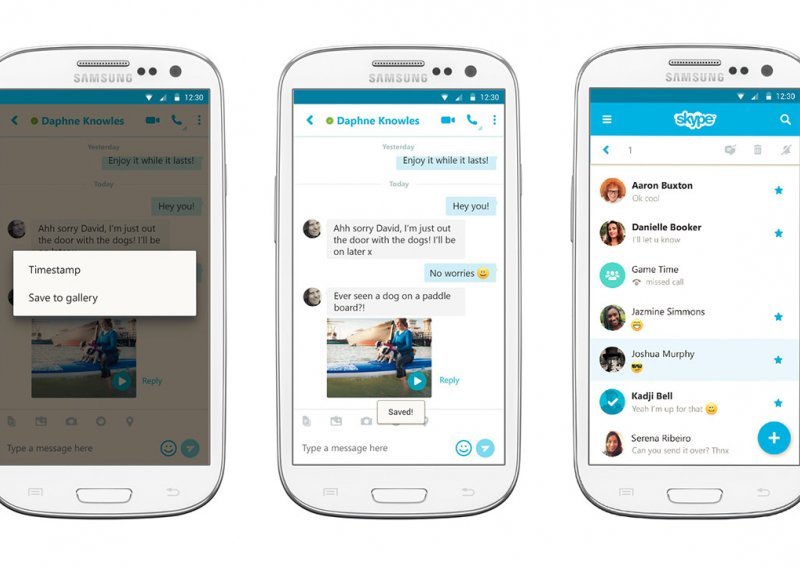 Skype za Android sad nudi i mogućnost spremanja video poruka