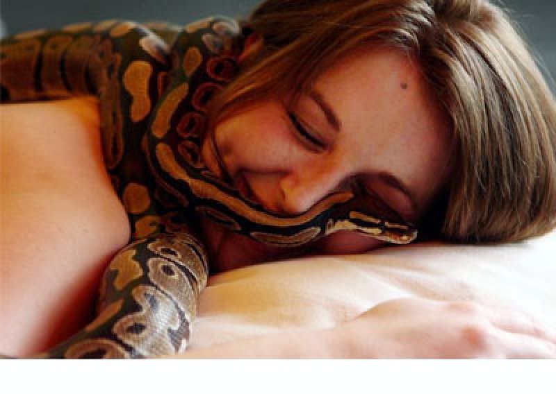 Pogledajte hit masažu zmijama