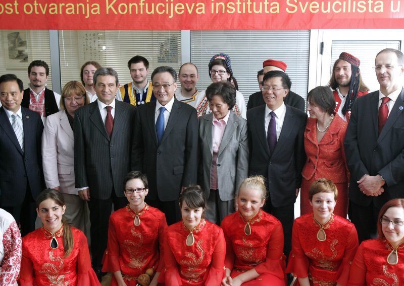 Sprem, Wu open Confucius Institute in Zagreb