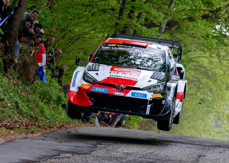 [FOTO] Finac Kalle Rovanpera u vodstvu nakon prvog brzinca na WRC Croatia Rallyju
