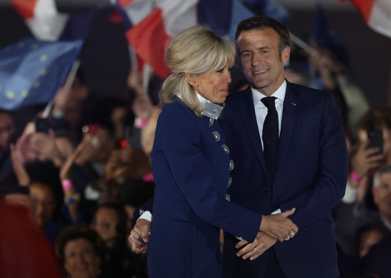 Brigitte Macron nije mogla sakriti emocije: 'Nadam da će biti vrijedno svega toga'