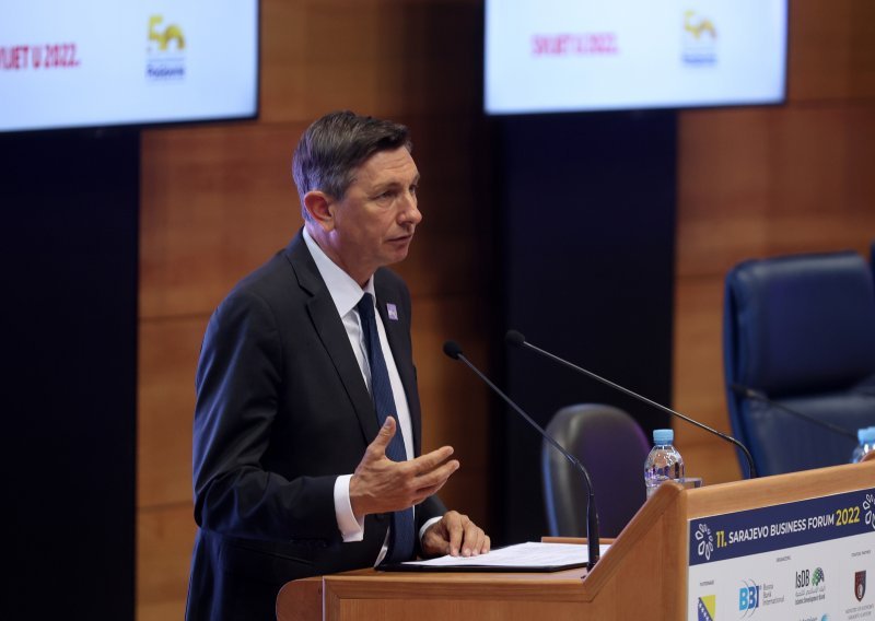 Pahor u Sarajevu: Podržavam ubrzani pristup Ukrajine u EU, no želim ubrzani pristup i za BiH