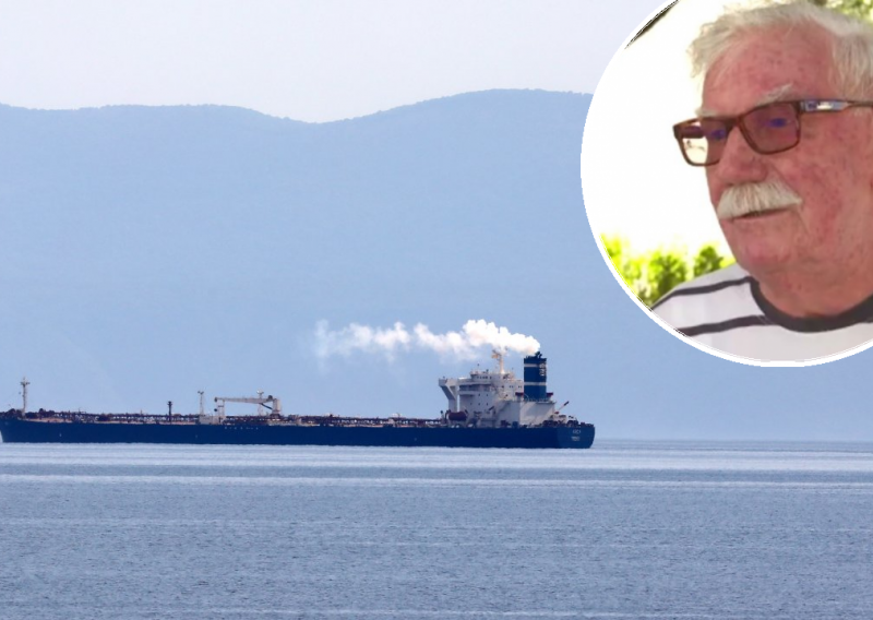 Nikome nije jasno što pored Krka radi tanker pun iranske nafte, a stručnjaci upozoravaju: Posada će uskoro ostati bez hrane i vode