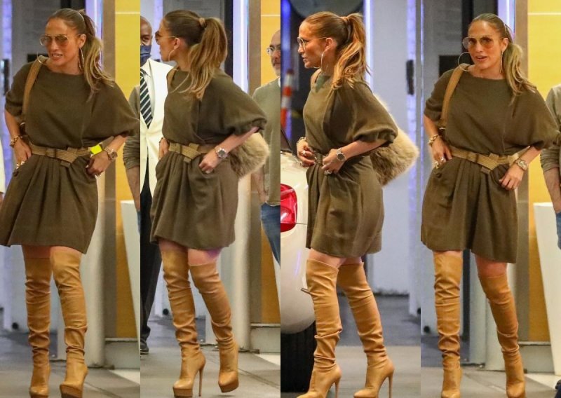 Ne odustaje od zimskih komada: Jennifer Lopez casual izdanje začinila vrtoglavo visokim čizmama