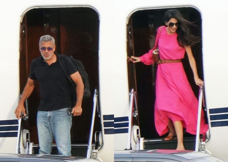 Privatnim avionom na jug Francuske stigli su Amal i George Clooney i to u zanimljivom društvu