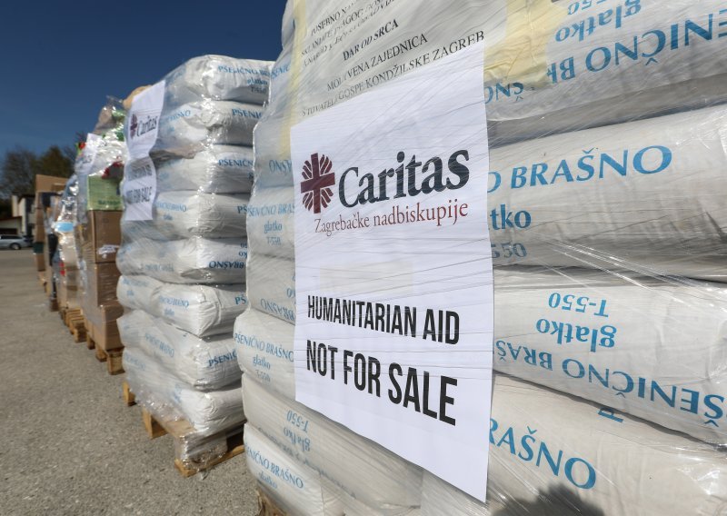 Caritas za Ukrajinu poslao prehrambene i higijenske proizvode