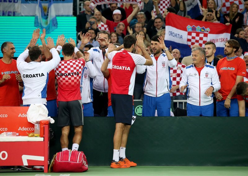 Ovo će oduševiti hrvatske tenisače; 'samo' još treba slomiti Argentinu